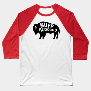 Buffaloooooooo Buffalo Bison Baseball T-Shirt